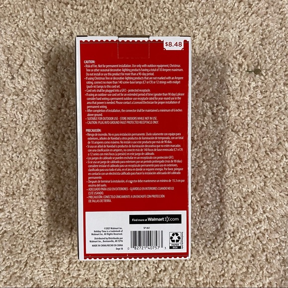 3 Outlet Power Stake for Christmas Decor - Picture 3 of 4